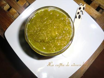 Mermelada de pimientos verdes