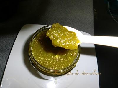 Mermelada de pimientos verdes