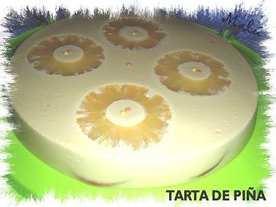 TARTA DE PIÑA