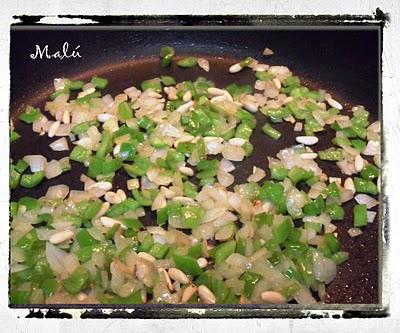 EMPANADA  AL HUEVO DE CALABAZA Y CHAMPIÑONES