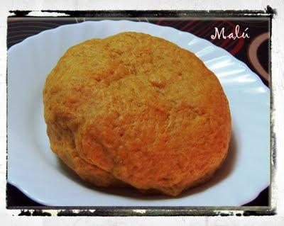 EMPANADA  AL HUEVO DE CALABAZA Y CHAMPIÑONES