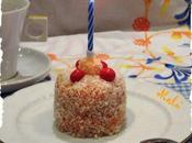 Mini tarta zanahoria coco primer aniversario
