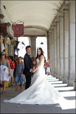 Un Postboda real... ¡muy cosmopolita!