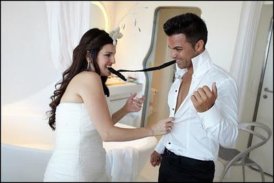 Un Postboda real... ¡muy cosmopolita!