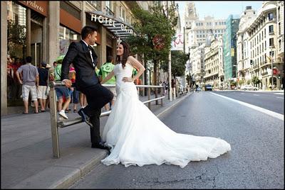 Un Postboda real... ¡muy cosmopolita!