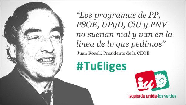 No lo decimos nosotros