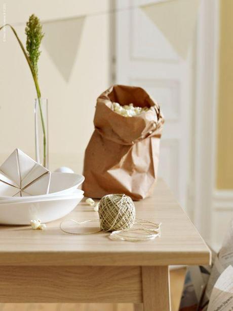 Vestir el banquete: Decoración con papel