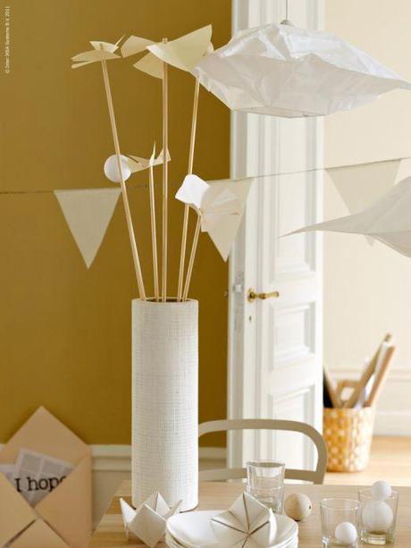 Vestir el banquete: Decoración con papel