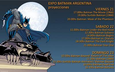 EXPO BATMAN ARGENTINA: Primera edición de la muestra del Encapotado