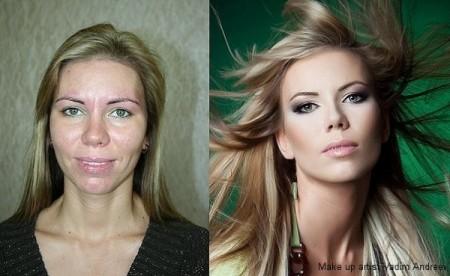El maquillaje hace milagros