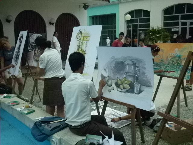 Vértigo continuo: escritores y artistas por los Cinco [+ fotos]