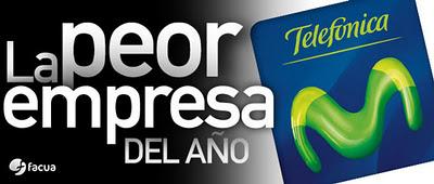 Facua denuncia el 4X1 de Movistar.