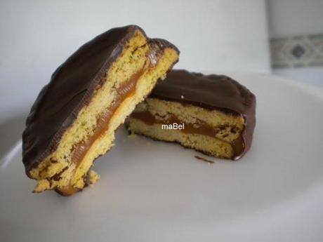 Alfajores de dulce de leche rápidos