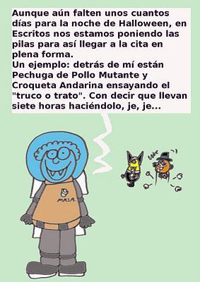 Entrenamientos intensivos en Escritos de Pesadilla de cara a Halloween.