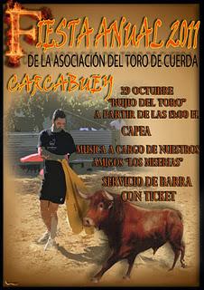 FIESTA ANUAL DE LA ASOCIACIÓN TORO DE CUERDA DE CARCABUEY