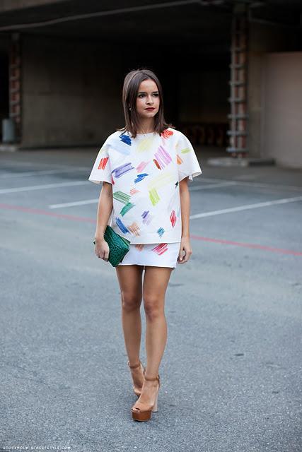 STREET LOOKS AT PARIS FASHION WEEK SS 2012 PART II