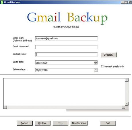 gmail backup