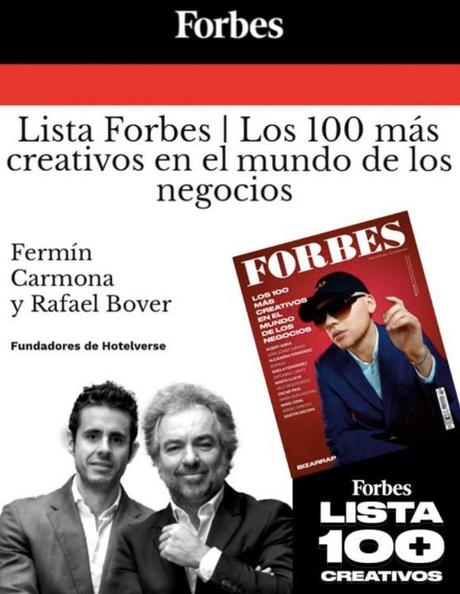 Hotelverse, entre las 100 empresas más creativas de España según Forbes
