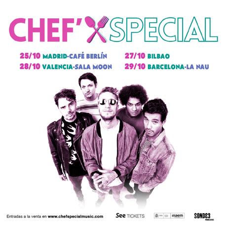 Chef’Special: gira española de conciertos este otoño
