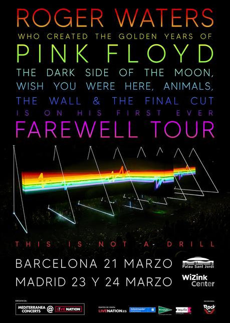 Roger Waters: conciertos de despedida en Barcelona y Madrid