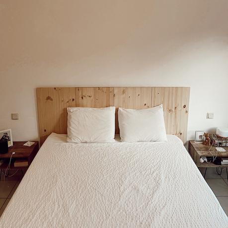 Así hicimos nuestro cabecero de cama Así hicimos nuestro cabecero de cama