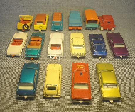 Los modelos de Matchbox de mi infancia con gancho de remolque Los modelos de Matchbox de mi infancia con gancho de remolque
