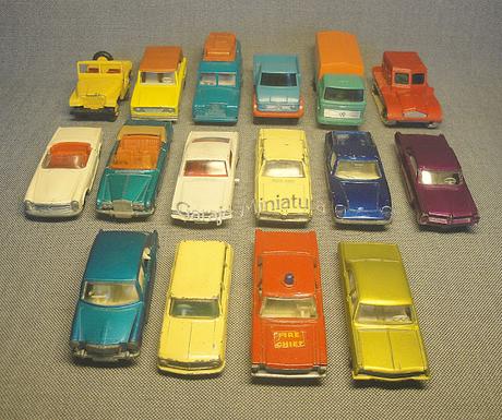 Los modelos de Matchbox de mi infancia con gancho de remolque Los modelos de Matchbox de mi infancia con gancho de remolque