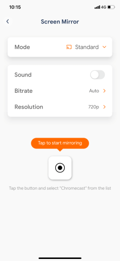 Chromecast Música de Apple