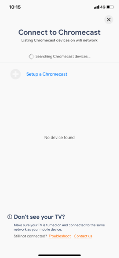 Transmisor para Chromecast