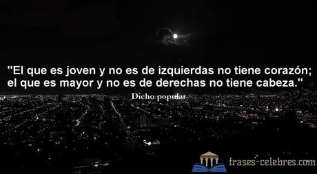 ¿ERES DE DERECHAS O DE IZQUIERDAS?