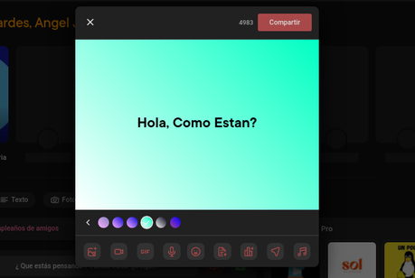 Como hacer una publicación en Red LinuxClick Como hacer una publicación en Red LinuxClick