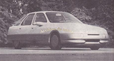 Ford Probe III, un concept car de 1981 adelantando el Ford Sierra
