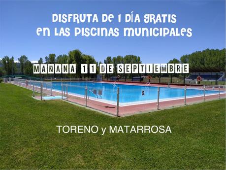 Toreno te invita hoy domingo a disfrutar de sus dos piscinas municipales: Toreno y Matarrosa 8