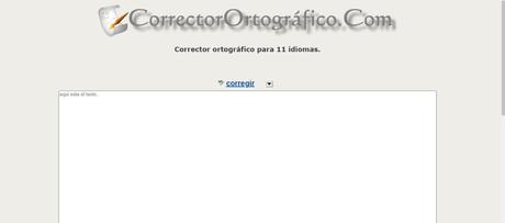 corrección ortográfica