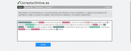corrección ortográfica