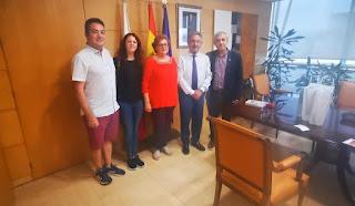 Nos recibe D. Miguel Ángel Revilla, presidente del Gobierno de Cantabria