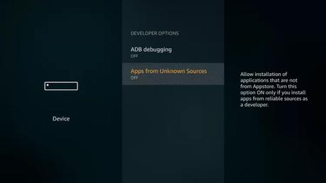 Permitir aplicaciones de fuentes desconocidas