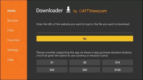 Descargador para Firestick