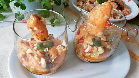 Mejillones en vinagreta