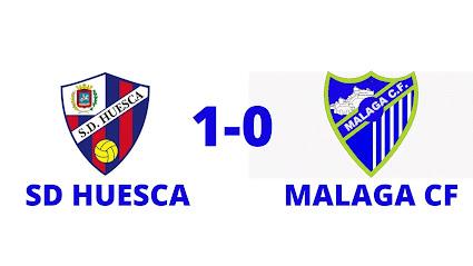 SD HUESCA 1-0 MALAGA CF