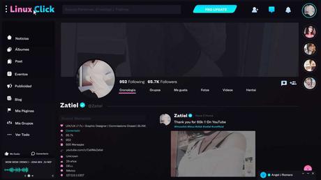 Imágenes de Red LinuxClick