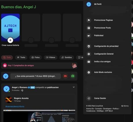 Imágenes de Red LinuxClick