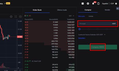 Dónde comprar Avalanche (AVAX) de forma segura Comprar Avalanche AVAX con USDT en spot en BingX