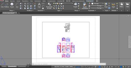 Diferencia entre espacio modelo y espacio papel de Autocad