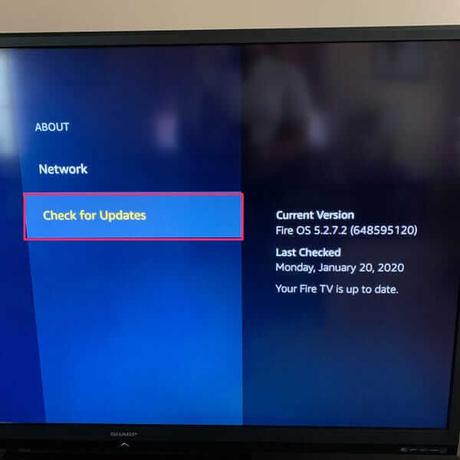 Actualizar Firestick