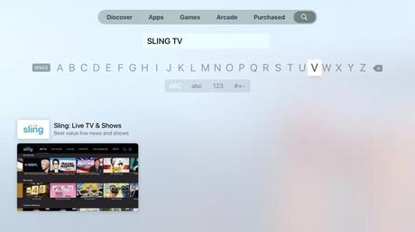 Sling TV en Apple TV
