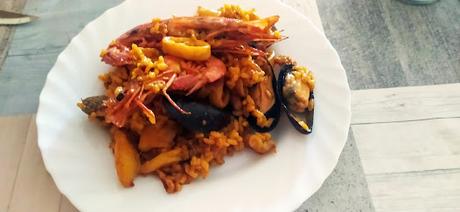 Arroz de pescado y marisco