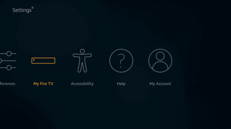 Seleccione Mi Fire TV - Google Chrome en Firestick