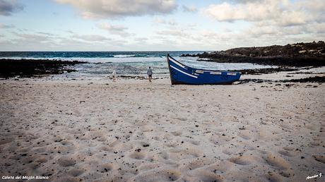 CALETA DEL MOJÓN BLANCO. LANZAROTE