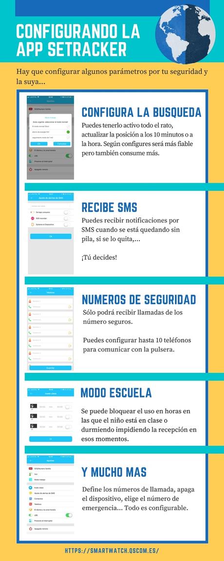 Reloj GPS con llamadas para niños
